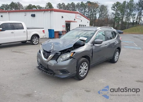 2016 Nissan Rogue S from USA, damaged, VIN KNMAT2MV5GP594602